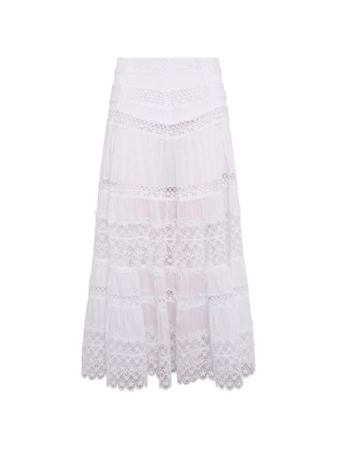 Charo Ruiz Ibiza lace skirt - White - zdjęcie produktu nr 1