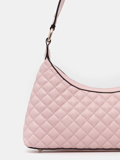 Guess torebka EVERLEE kolor różowy HWEG86 79180 - zdjęcie produktu nr 2