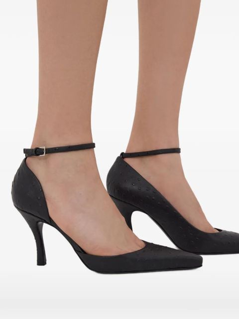 LouLou de Saison Scala ankle-strap pumps - Black