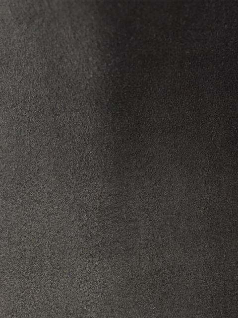 Prada 85mm suede block-heel boots - Grey