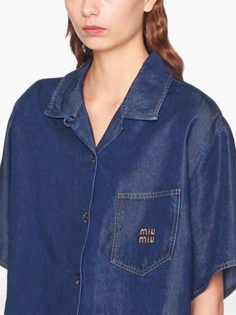 Miu Miu denim shirt - Blue