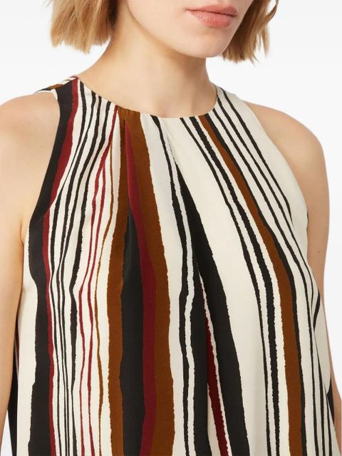 Max Mara striped-pattern blouse - Neutrals