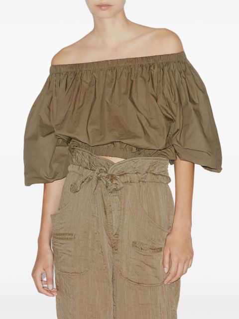 MARANT ÉTOILE Bertille top - Green