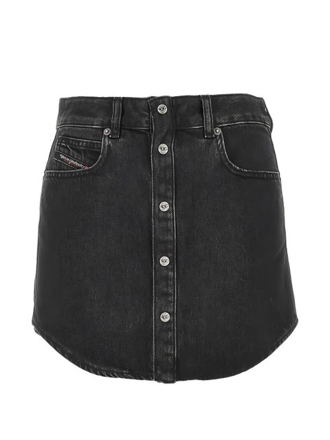 Diesel buttoned denim skirt - Black - zdjęcie produktu nr 1