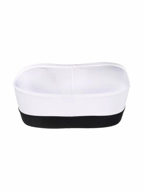 TOM FORD two-tone bandeau bra - White - zdjęcie produktu nr 2