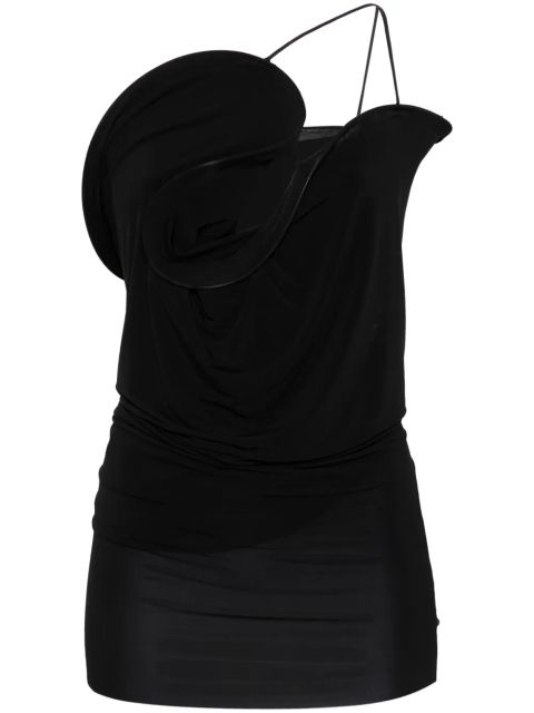 Christopher Esber Wave Coil top - Black