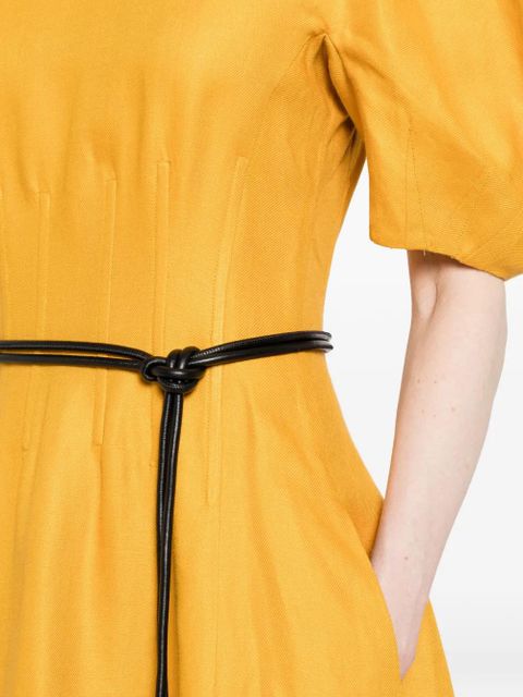 Gabriela Hearst puffed-sleeve maxi dress - Yellow - zdjęcie produktu nr 2