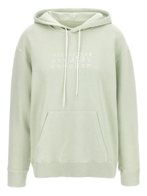 MM6 Maison Margiela Numeric signature hoodie - Green - zdjęcie produktu nr 1
