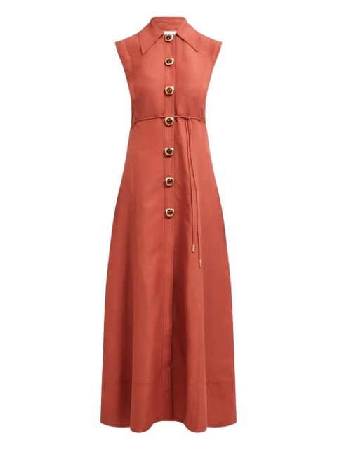 Aje Sacha dress - Orange - zdjęcie produktu nr 1