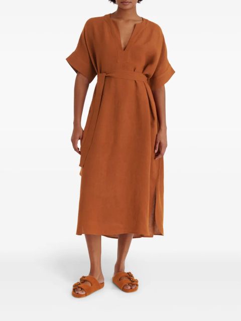 ERES Bibi midi dress - Brown - zdjęcie produktu nr 2