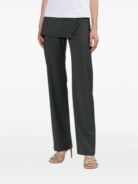 Paloma Wool Archive buckle-detail trousers - Grey