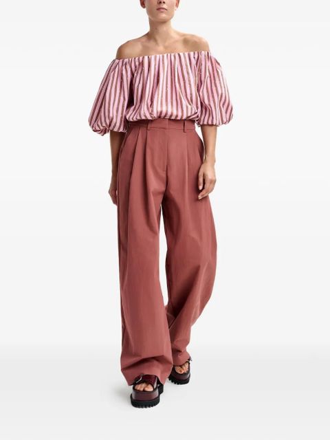 Essentiel Antwerp striped embellished blouse - Pink - zdjęcie produktu nr 2