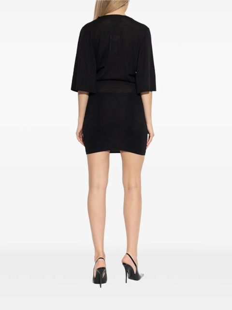 Jacquemus crew neck dress - Black