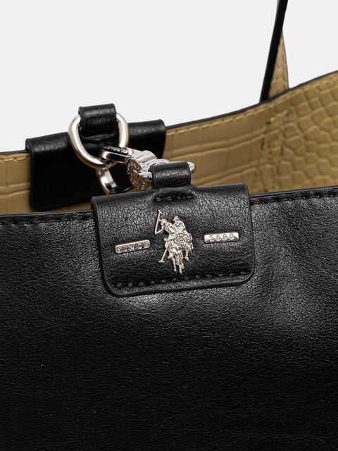 U.S. Polo Assn. torebka dwustronna Axtell Reversible kolor czarny BIU4A8905WVP