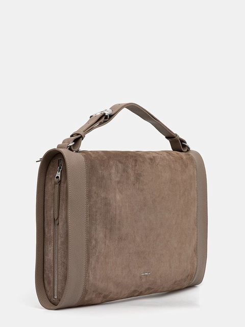 Coccinelle torebka skórzana ELINOR kolor beżowy E1.TL6.12.01.01 - zdjęcie produktu nr 2