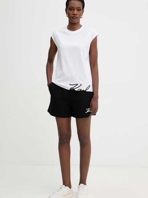 Karl Lagerfeld top damski bawełniany - zdjęcie produktu nr 1