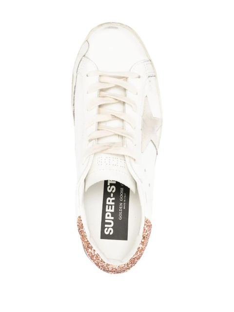 Golden Goose Super-Star low-top leather sneakers - White