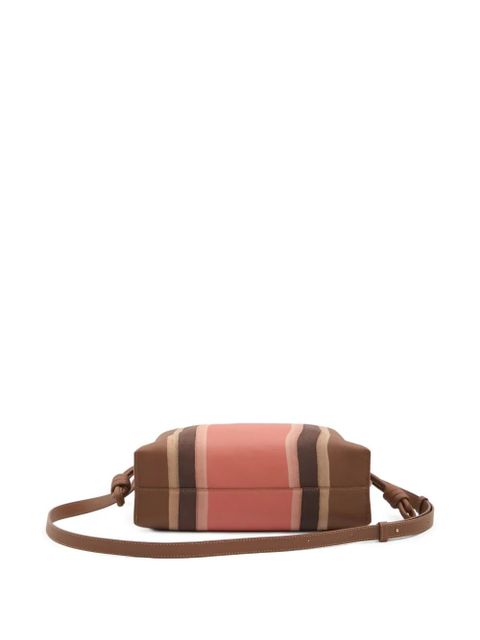 LOEWE medium Flamenco clutch bag - Brown