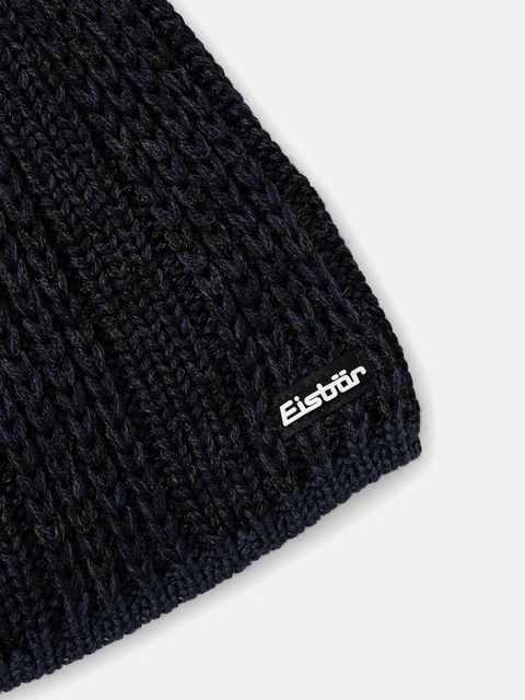 Eisbar czapka z dodatkiem wełny Rene MÜ XL kolor granatowy E403029