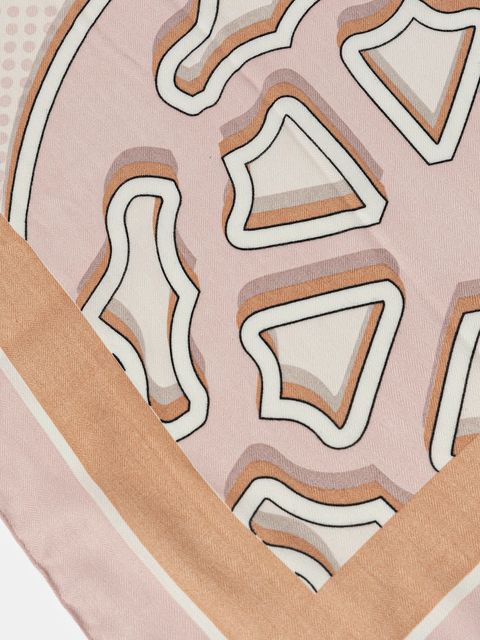 Guess chusta KEFIAH damska kolor różowy wzorzysta AW5342 POL03