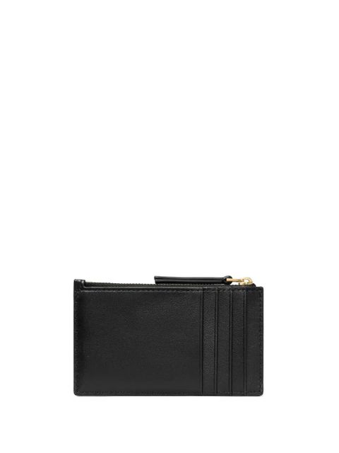 Tory Burch Kira Chevron zipped card holder - Black - zdjęcie produktu nr 2