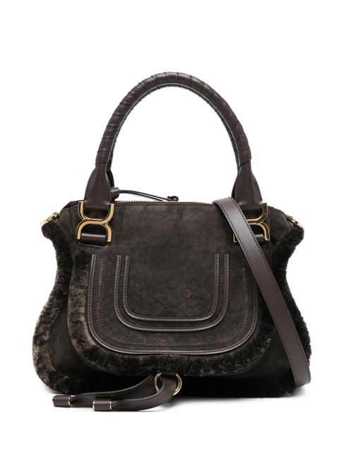 Chloé suede tote bag - Brown - zdjęcie produktu nr 1