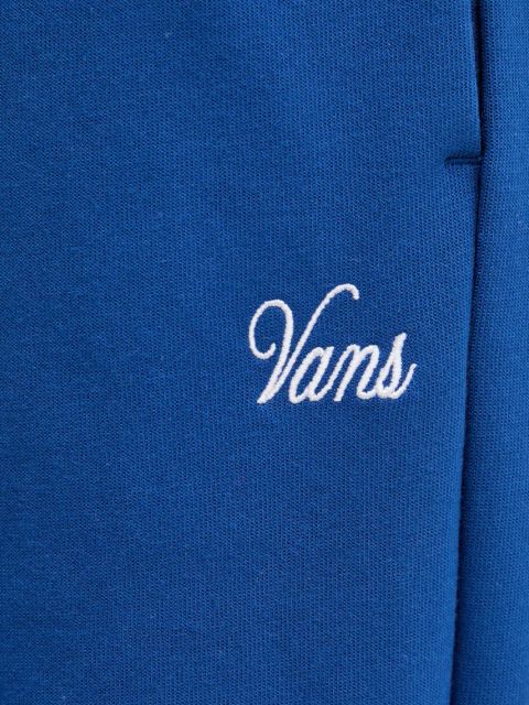 Vans spodnie dresowe damskie kolor niebieski gładkie VN000MAT7WM1