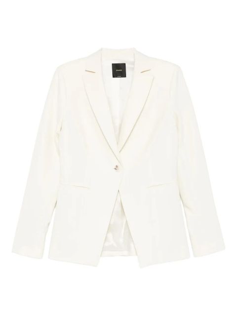 PINKO single-breasted blazer - White - zdjęcie produktu nr 1