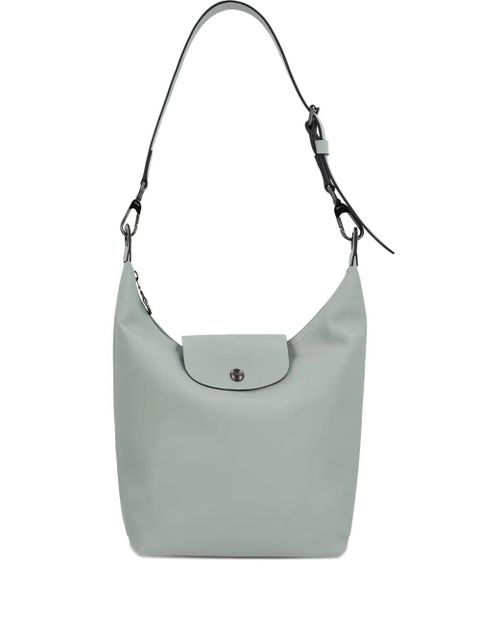 Longchamp leather shoulder bag - Green - zdjęcie produktu nr 1