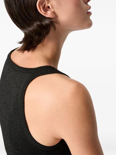 Missoni square-neck tank top - Black