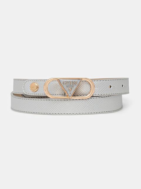 Guess pasek SERENOVA damski kolor srebrny BW9270 P5320 - zdjęcie produktu nr 1