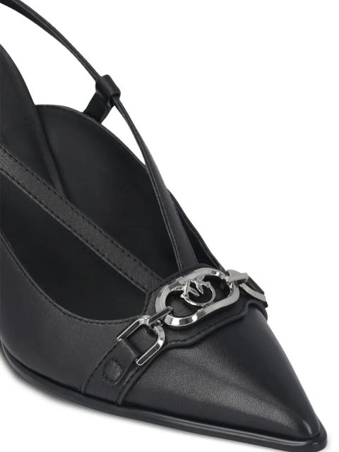 PINKO buckle-embellishment pumps - Black