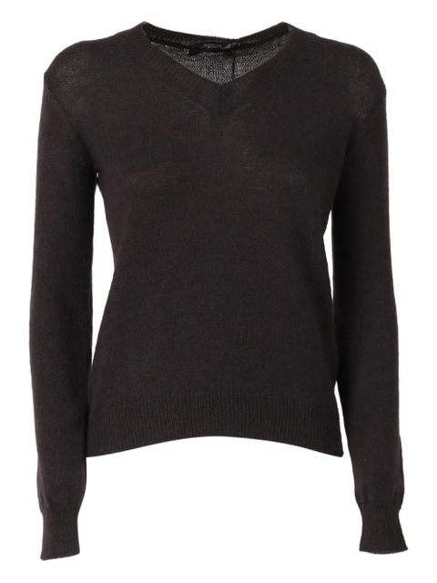 Weekend Max Mara Brunate1234 V-neck sweater - Grey - zdjęcie produktu nr 1