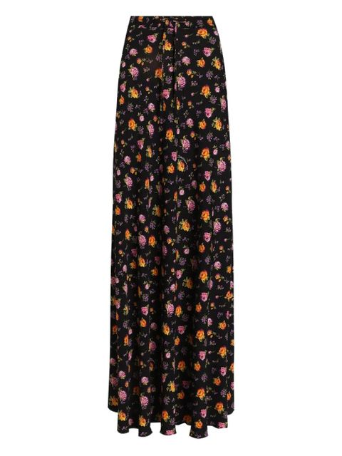Dolce & Gabbana floral maxi skirt - Black - zdjęcie produktu nr 1