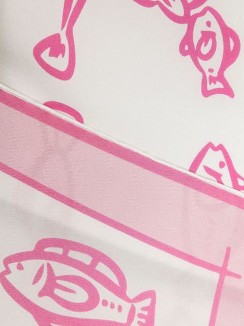 Jacquemus Le Bandana Pesco scarf - White