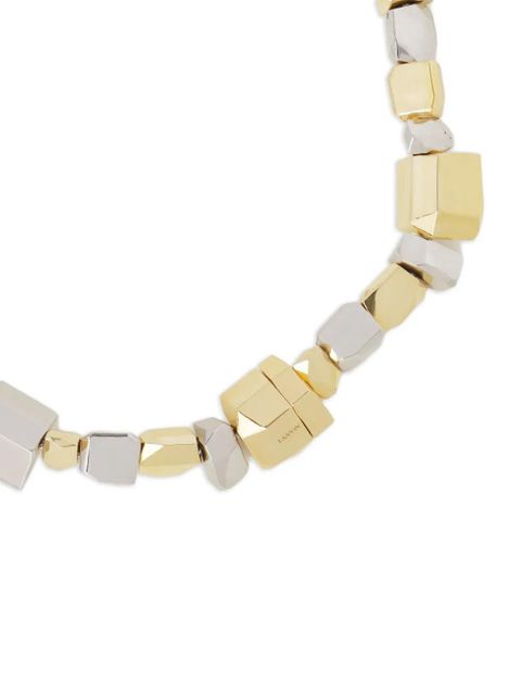 Lanvin cube beaded necklace - Gold - zdjęcie produktu nr 2