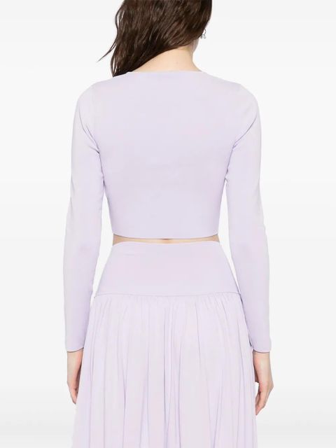 ZIMMERMANN acacia knit top - Purple