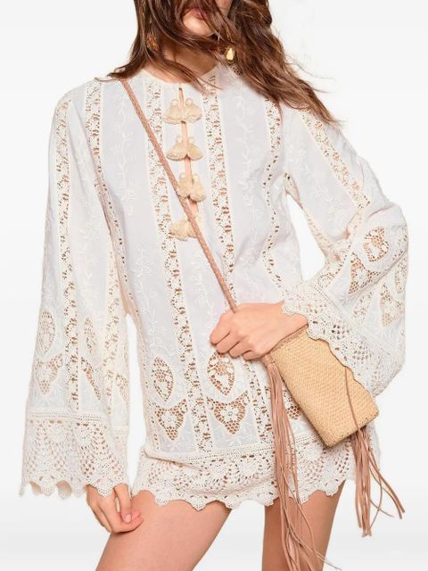 Johanna Ortiz Vision Seeking mini dress - White