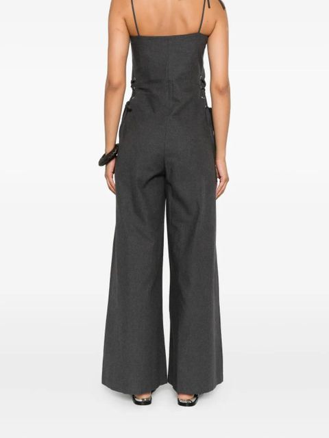 ALOHAS lace-up trousers - Grey - zdjęcie produktu nr 2