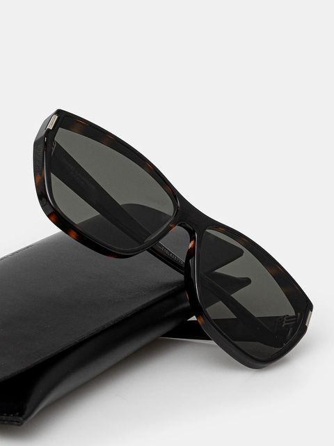 Saint Laurent okulary przeciwsłoneczne damskie kolor pomarańczowy SL 758