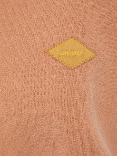 American Vintage patch sweatshirt - Orange