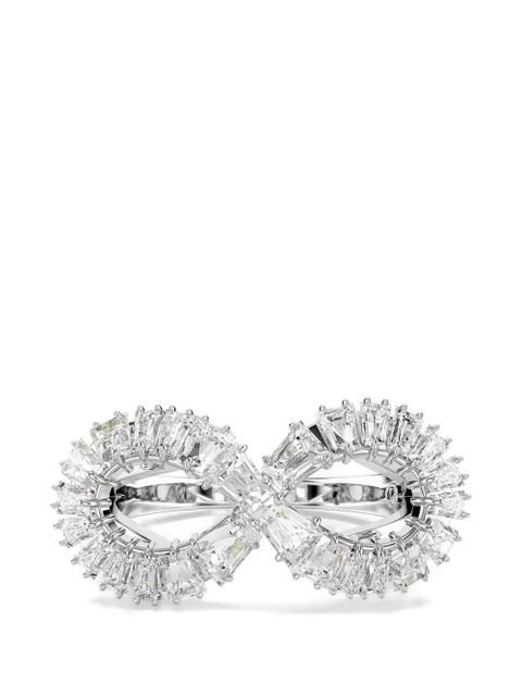 Swarovski Hyperbola embellished ring - Silver - zdjęcie produktu nr 1