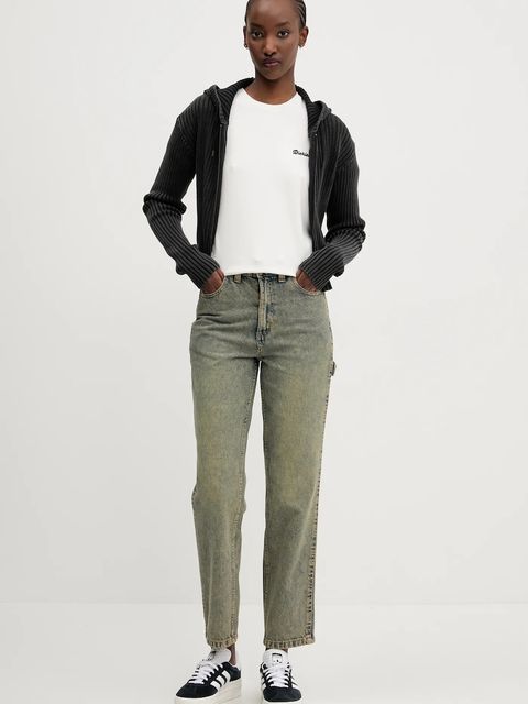 Dickies jeansy damskie high waist DK0A4XEKK581