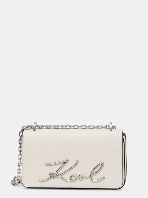 Karl Lagerfeld torebka skórzana K/SIGNATURE - zdjęcie produktu nr 1