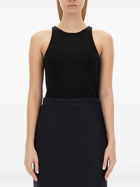 Max Mara Alfeo racerback top - Black - zdjęcie produktu nr 1