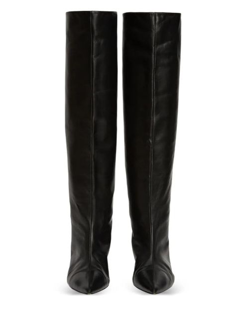 Jil Sander 35mm knee-high boots - Black