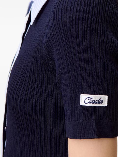 Claudie Pierlot button-fastening shirt - Blue