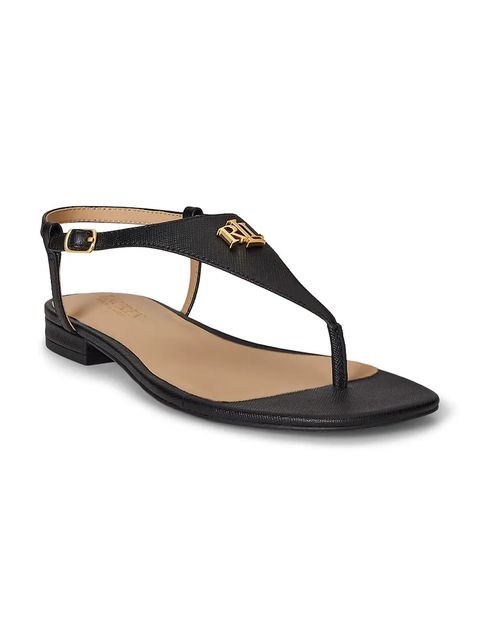 Lauren Ralph Lauren sandały skórzane Everley 2 - zdjęcie produktu nr 1