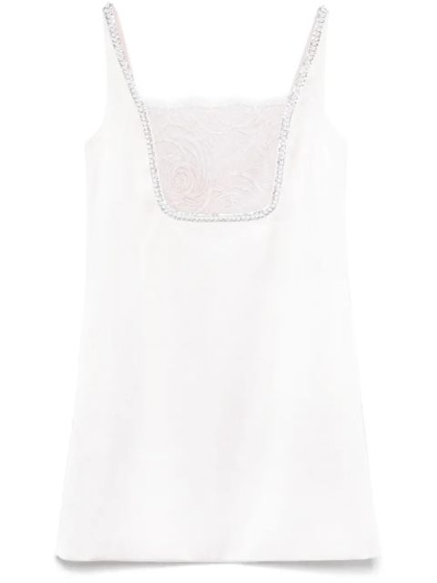 Self-Portrait satin mini dress - Pink - zdjęcie produktu nr 1