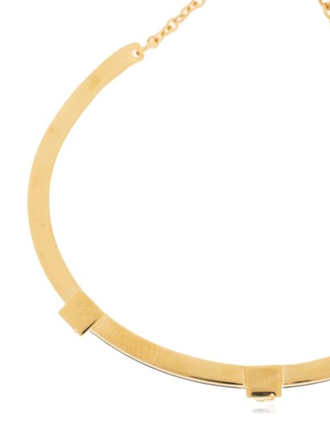 FENDI logo bangle bracelet - Gold